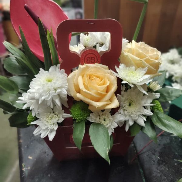 باکس گل متوسط
