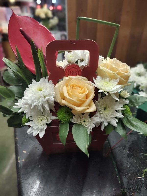باکس گل متوسط