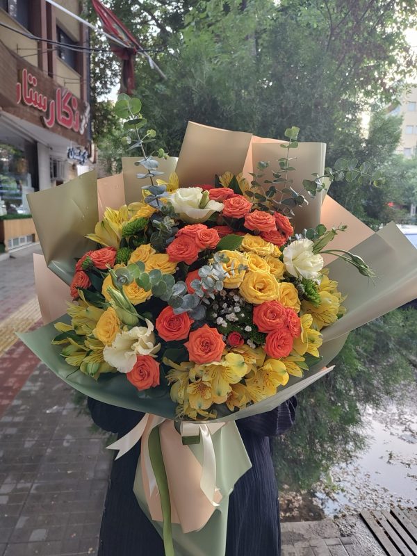 دسته گل لاکچری