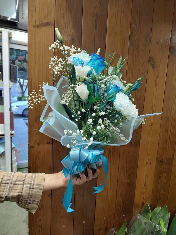 باکس گل آبی
